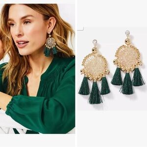 Sea dreamer evergreen mist earrings by lilly pulitzer beautiful! New